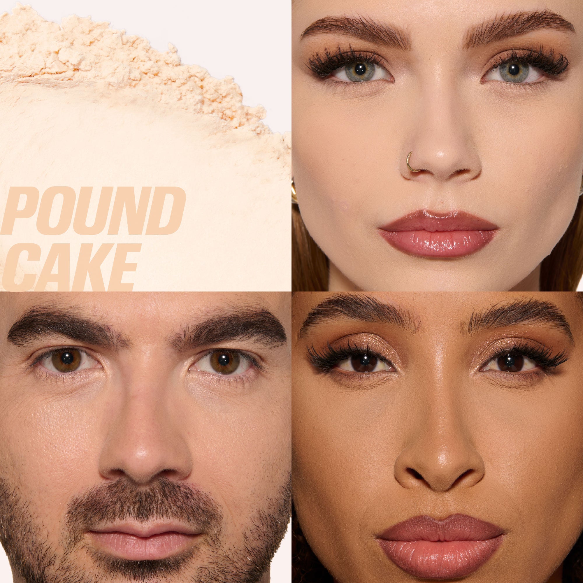 Huda Beauty Mini Easy Baby Bake Loose Baking & Setting Powder - Pound Cake, 6g
