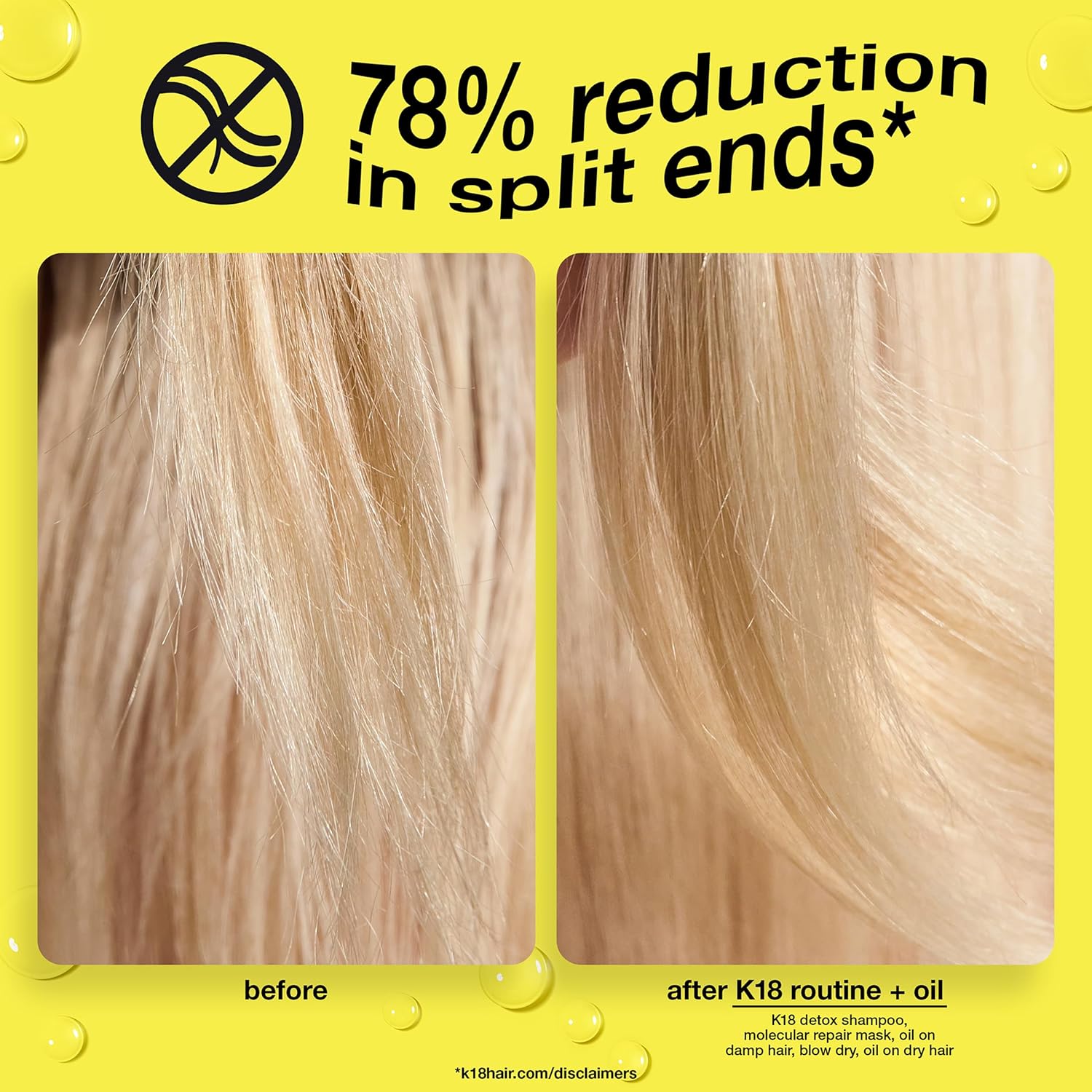 K18 Molecular Repair Hair Oil, 10ml