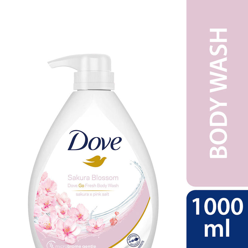 Dove Body Wash - Sakura Blossom Go Fresh, 1000ml Buy at Indicrest