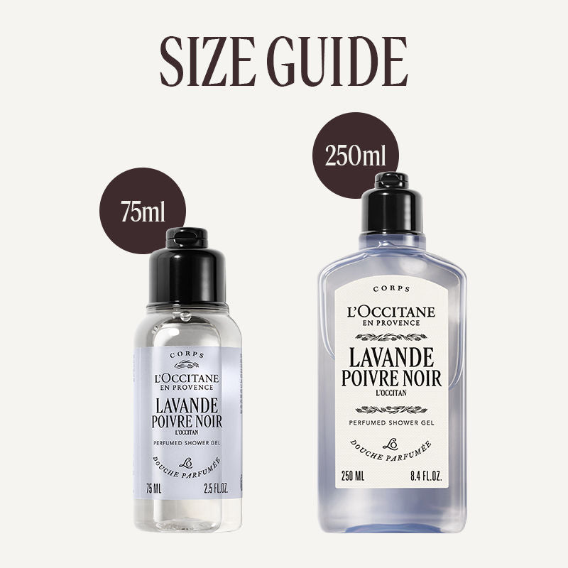 L'Occitane Lavande Poivre Noir Shower Gel(Travel Size, 75ml