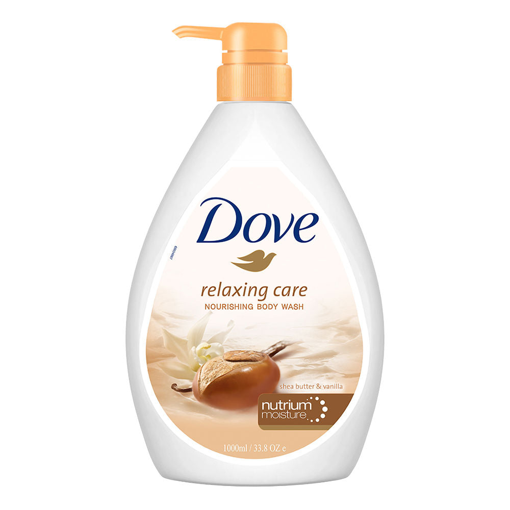 Dove Body Wash - Relaxing Care Shea Butter & Vanilla Nourishing, 1000ml Buy at Indicrest Image 2