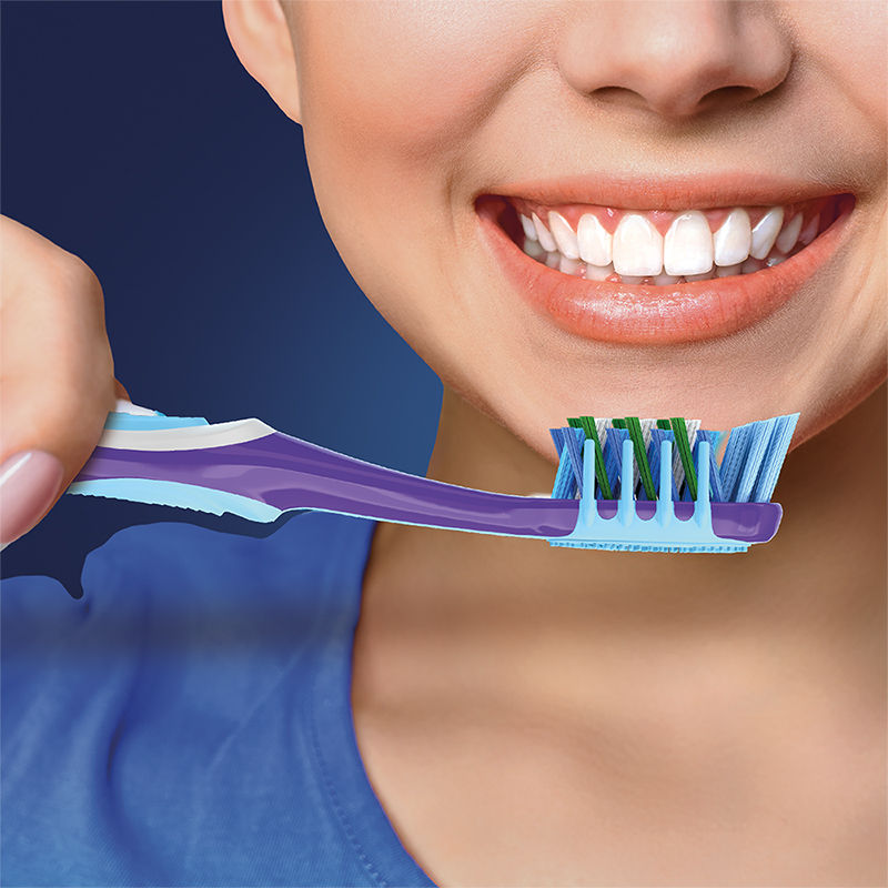 Oral-B Criss Cross Gum Care Toothbrush (Buy 2 Get 2 Free, Medium) Buy at Indicrest Image 5