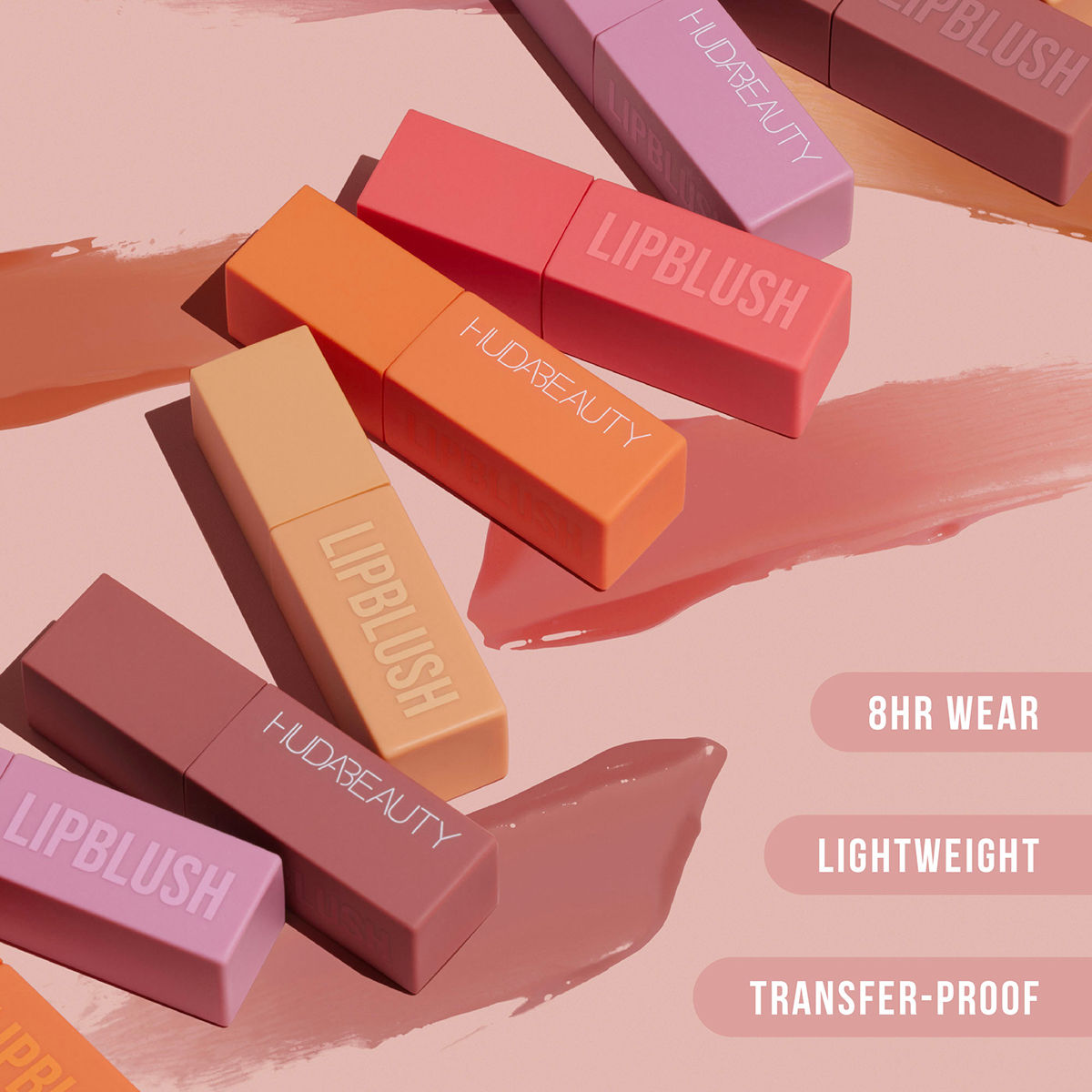 Huda Beauty Creamy Lip And Cheek Stain - Peachy Kiss, 6ml
