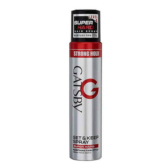 Gatsby Japan's No. 1 Set & Keep Hair Spray - Super Hard, 250ml Buy at Indicrest