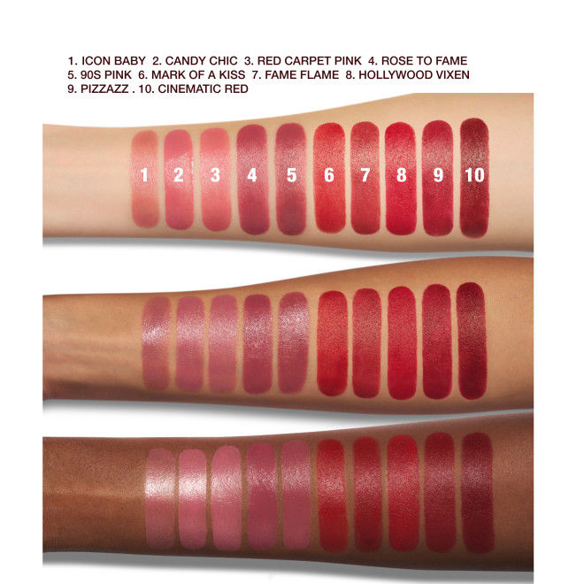 Charlotte Tilbury Hollywood Beauty Icon Lipstick Matte Revolution - Cinematic Red, 3.5g
