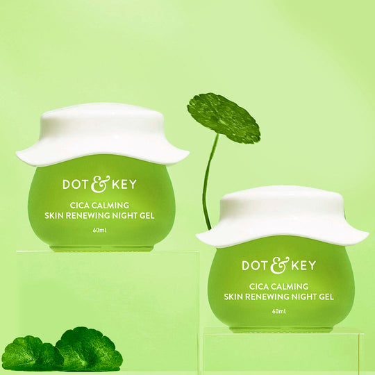Dot & Key Cica & Niacinamide Night Gel, Pack of 2 (60ml) Buy at Indicrest