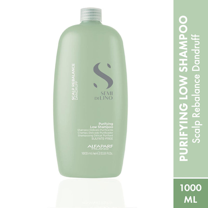 ALFAPARF MILANO Scalp Rebalance Purifying Shampoo For All Scalp Types, Flaky, Dandruff, Sulfate Free, 1000ml, Buy from Indicrest