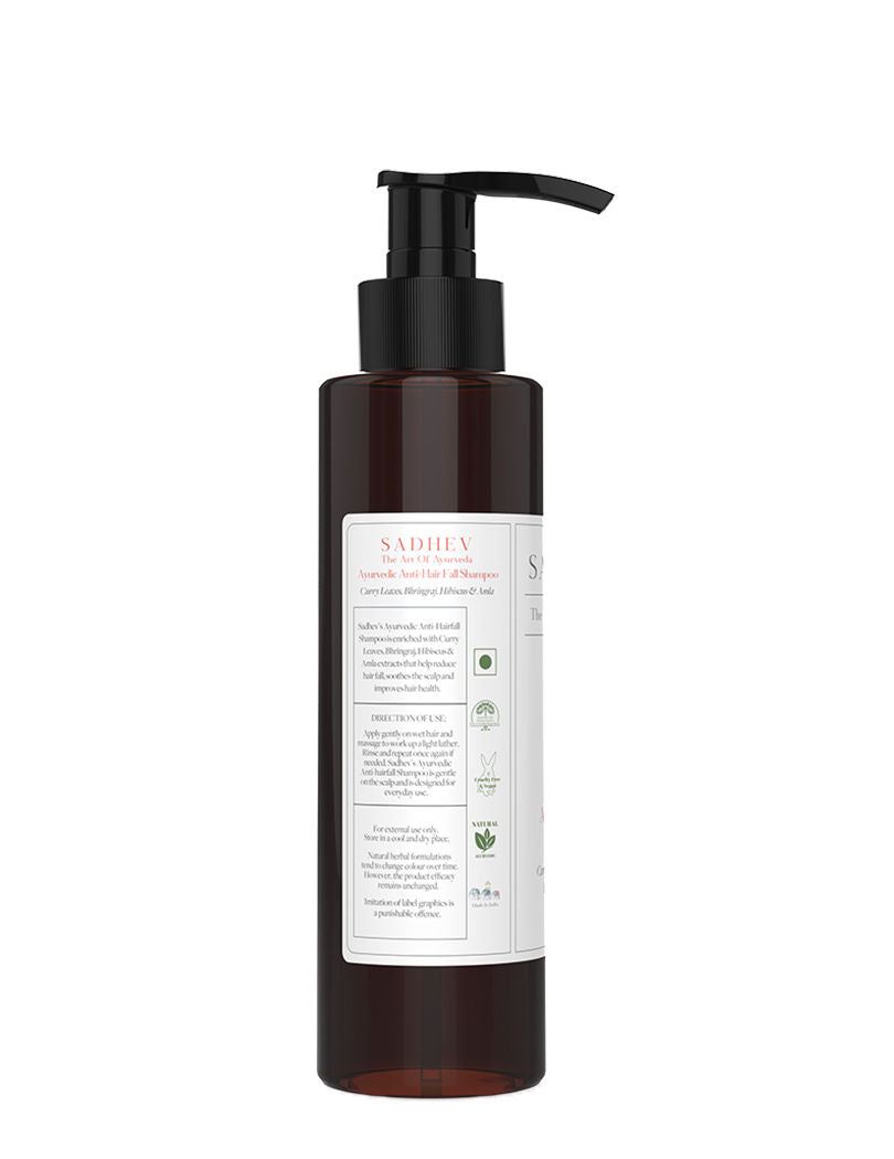 SADHEV Ayurvedic Anti-Hairfall Shampoo, 200ml