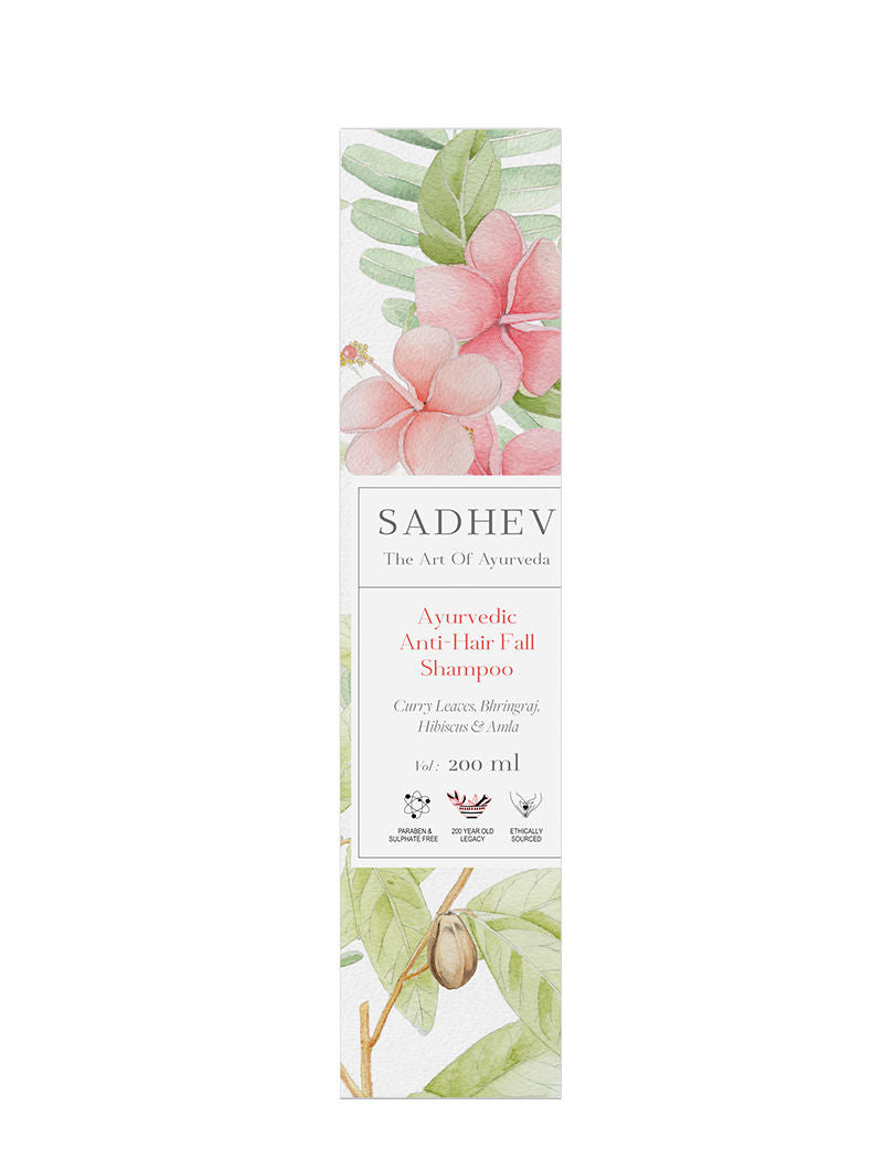 SADHEV Ayurvedic Anti-Hairfall Shampoo, 200ml