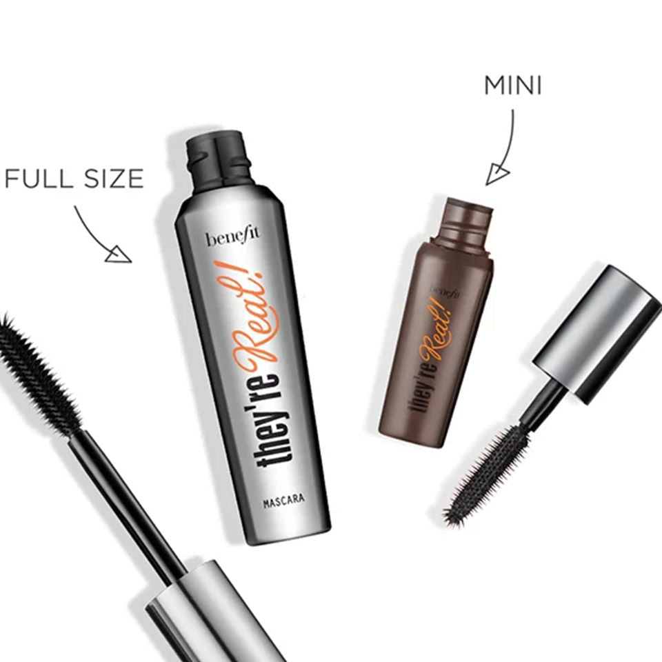 Benefit Cosmetics Theyre Real! Beyond Mascara - Jet Black Mini, 4g