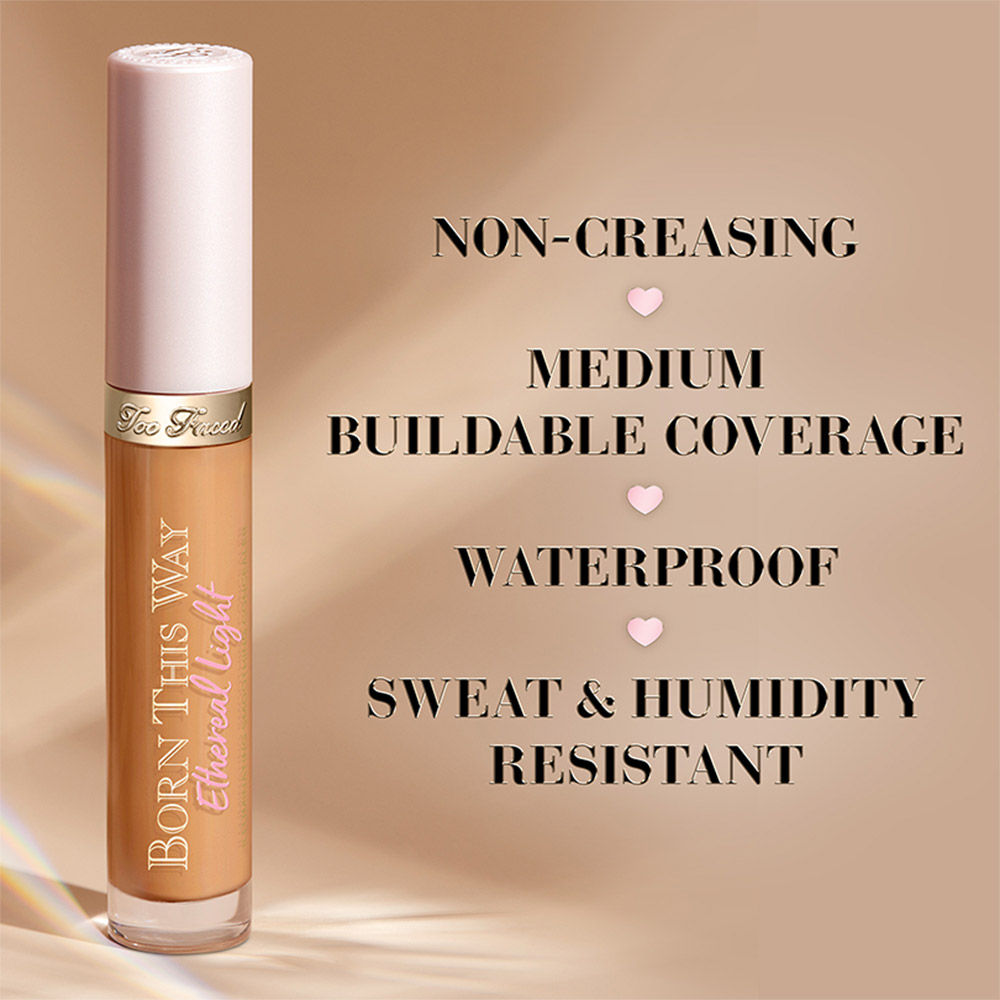 Too Faced Born This Way Ethereal Light-Illuminating Smoothing Concealer - Butter Croissant, 5ml