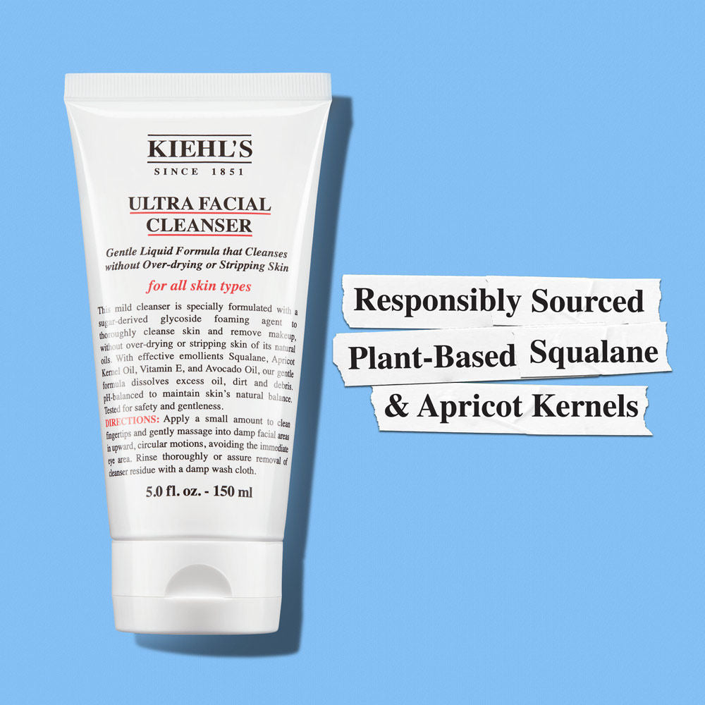 Kiehl's Ultra Facial Cleanser - Gentle and Non-Stripping With Squalane, 150ml