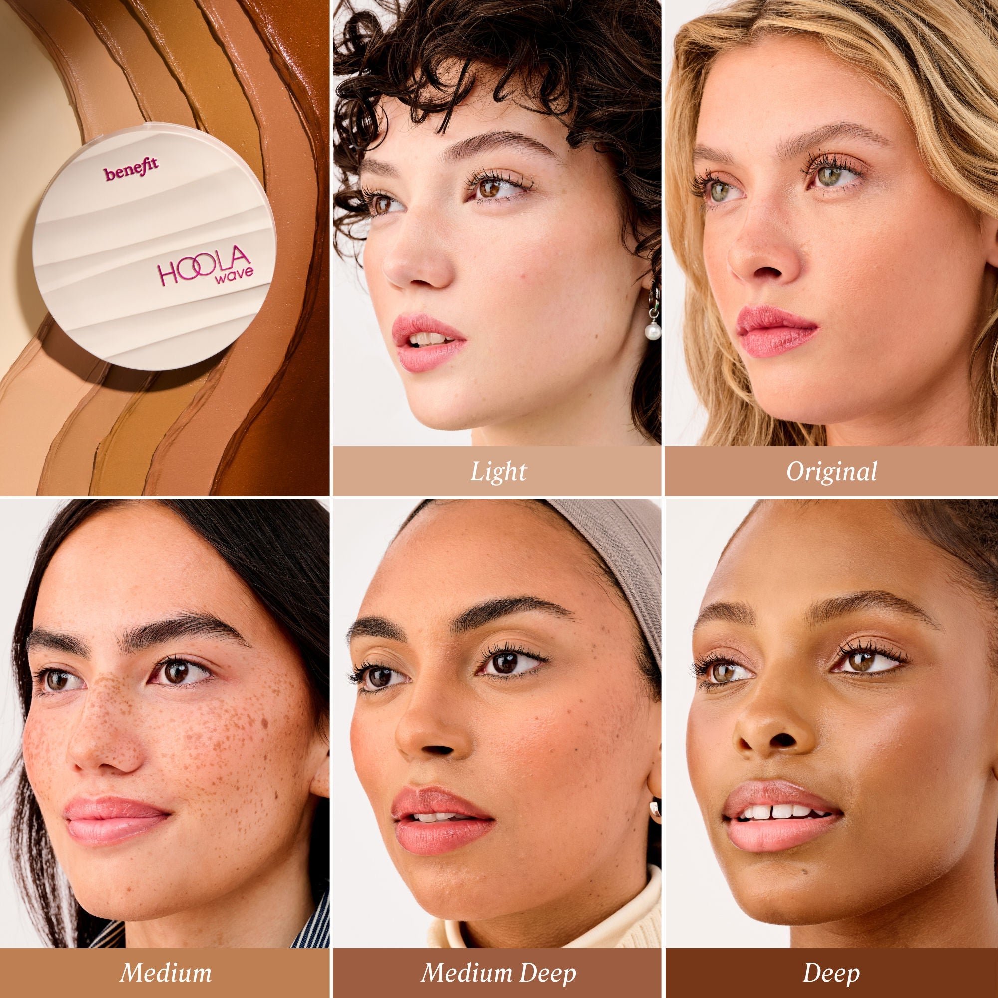 Benefit Cosmetics Hoola Wave Cream Bronzer Balm Creamy Bronzing Balm - Medium, 9g