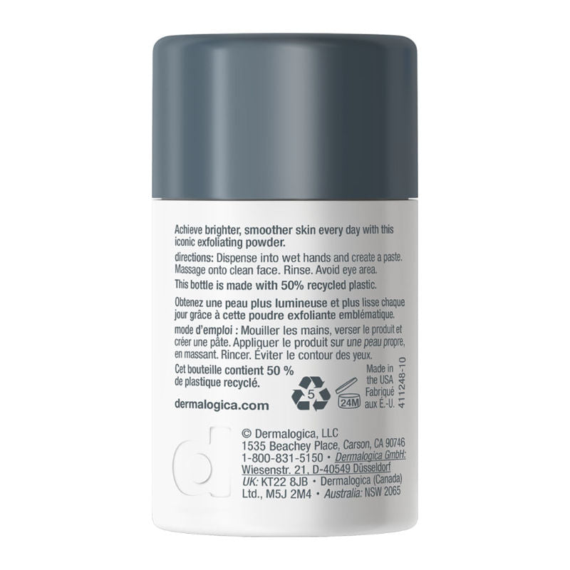 Dermalogica Daily Microfoliant Face Scrub Mini With Salicylic Acid, Rice Bran & Papain Enzymes, 13g