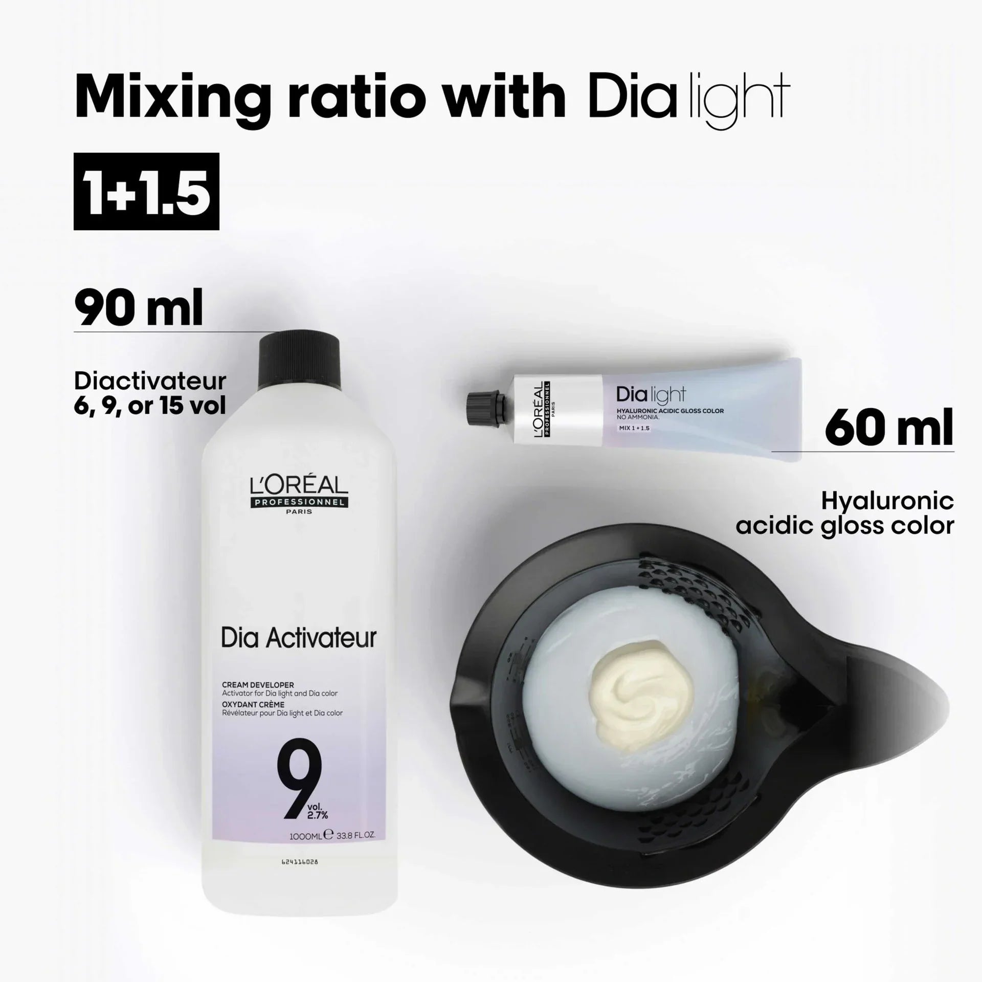 L'Oreal Professionnel Paris Dia Light 7.8 - Mocha Medium Blonde Hair Color, 50ml Buy at Indicrest Image 11