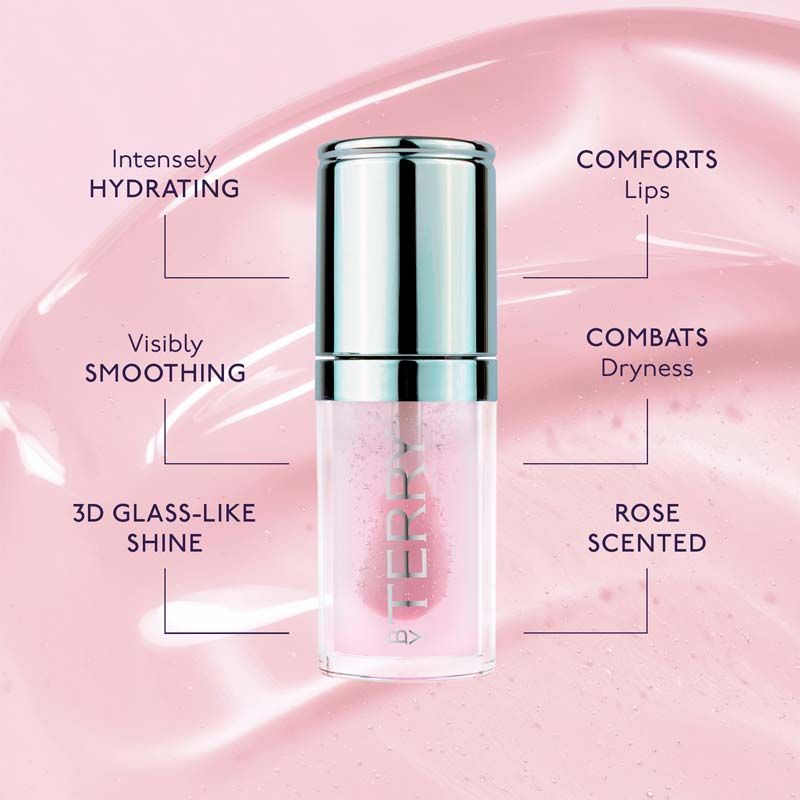 By Terry Baume De Rose Lip Oil Serum - Crystal Rose, 15g