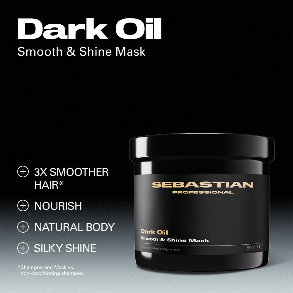 Sebastian Professional Dark Oil Smooth And Shine Hair Mask, 500ml