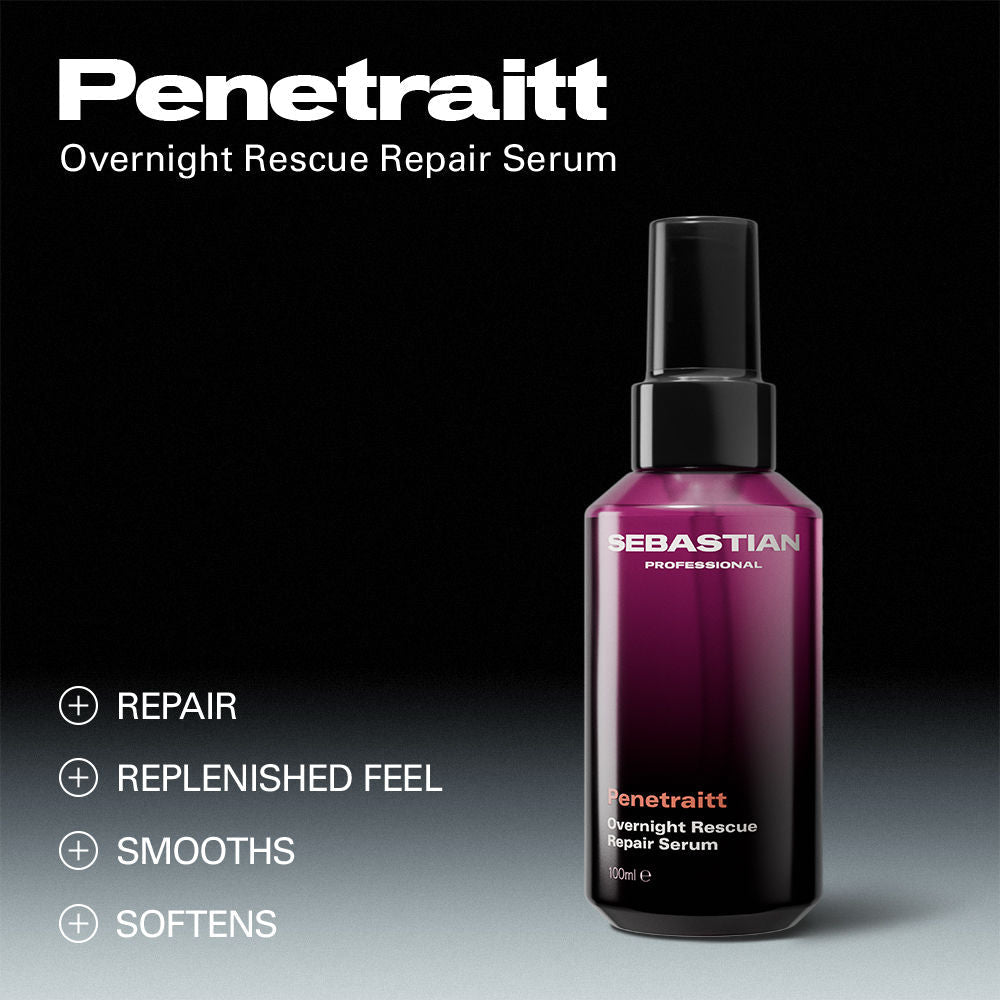Sebastian Professional Penetraitt Overnight Rescue Repair Serum, 100ml