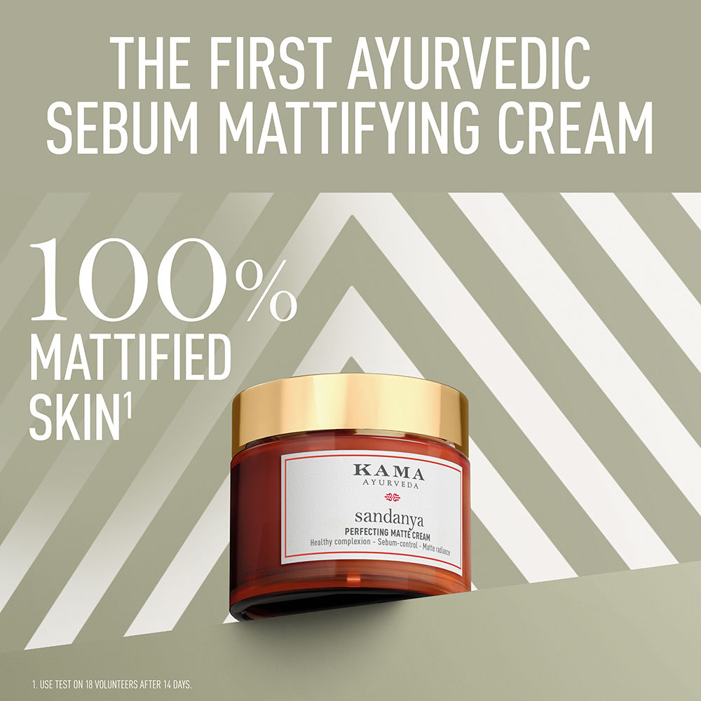 Kama Ayurveda Sandanya Perfecting Matte Cream, 30ml