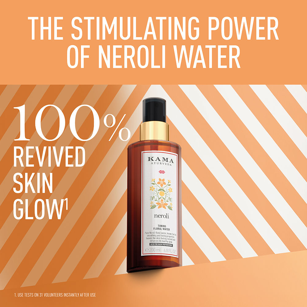 Kama Ayurveda Neroli Stimulating Floral Water, 200ml