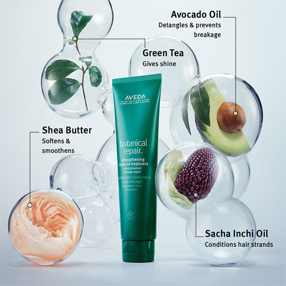 Aveda Botanical Repair Bond Building Leave-In Conditioner for Strengthening with Heat Protection, 100ml