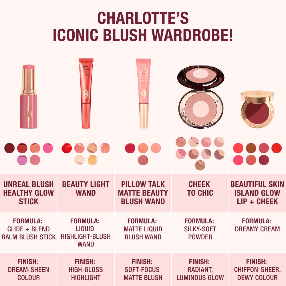 Charlotte Tilbury Unreal Blush Stick - Pretty Glow, 9g