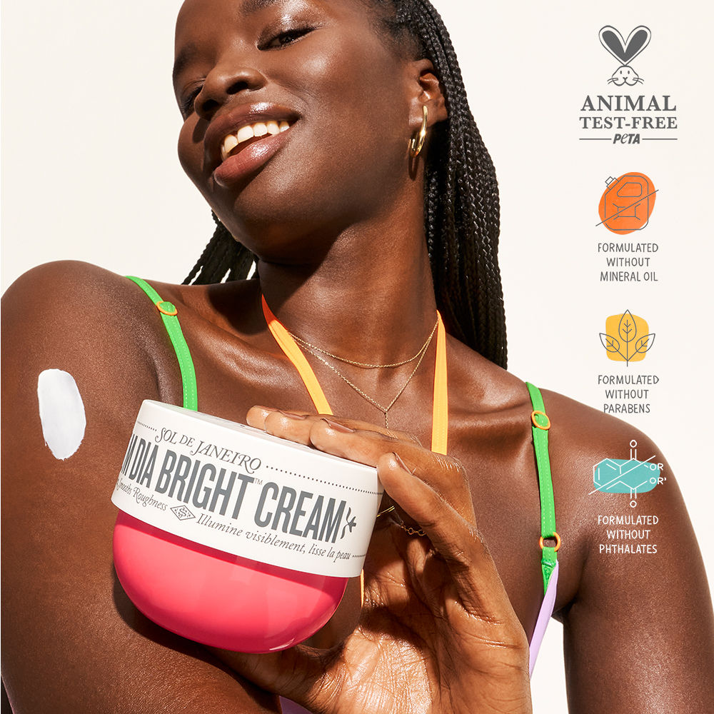 Sol de Janeiro Bom Dia Bright Visibly Brightening & Smoothing Body Cream with Vitamin C, 240ml