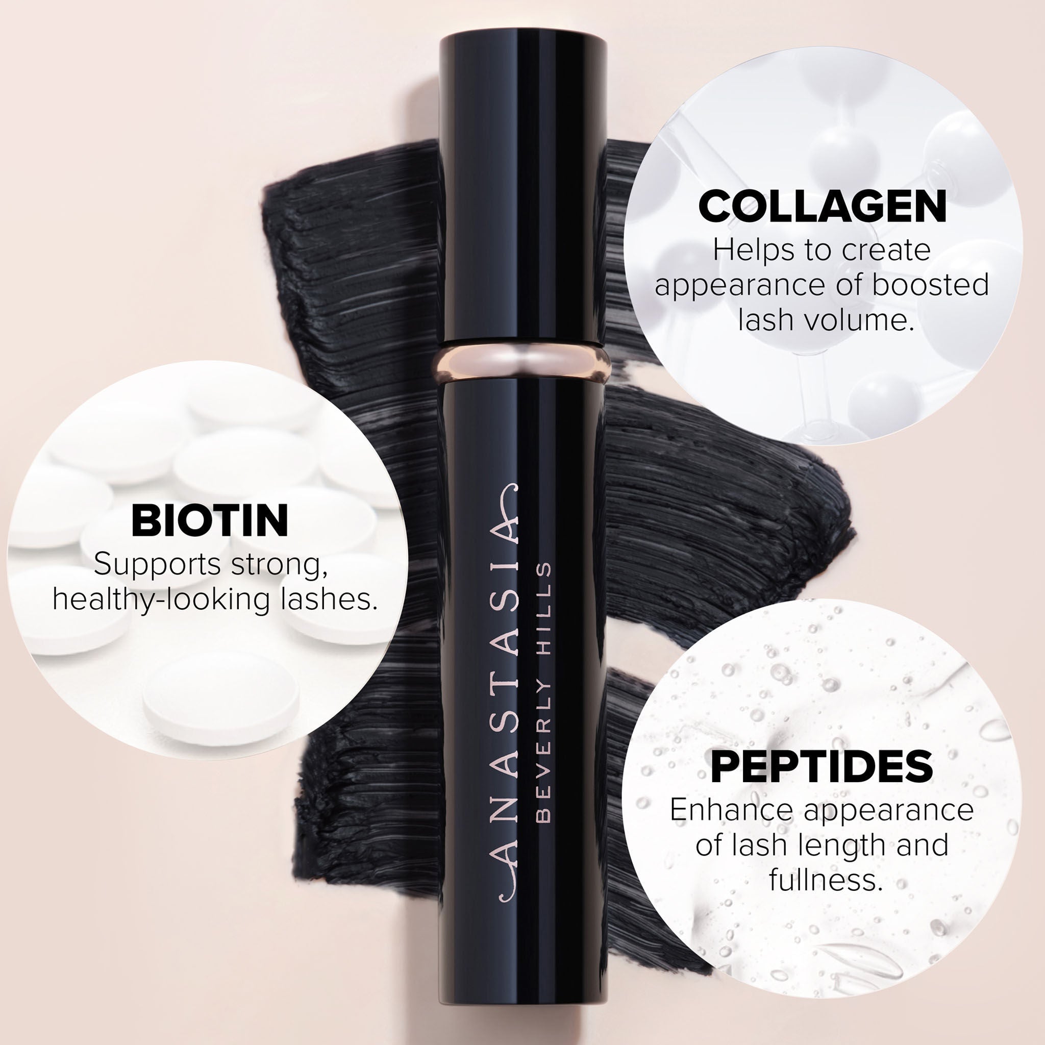 Anastasia Beverly Hills Lash Sculpt Lengthening & Volumizing Mascara - Deluxe Size, 5ml