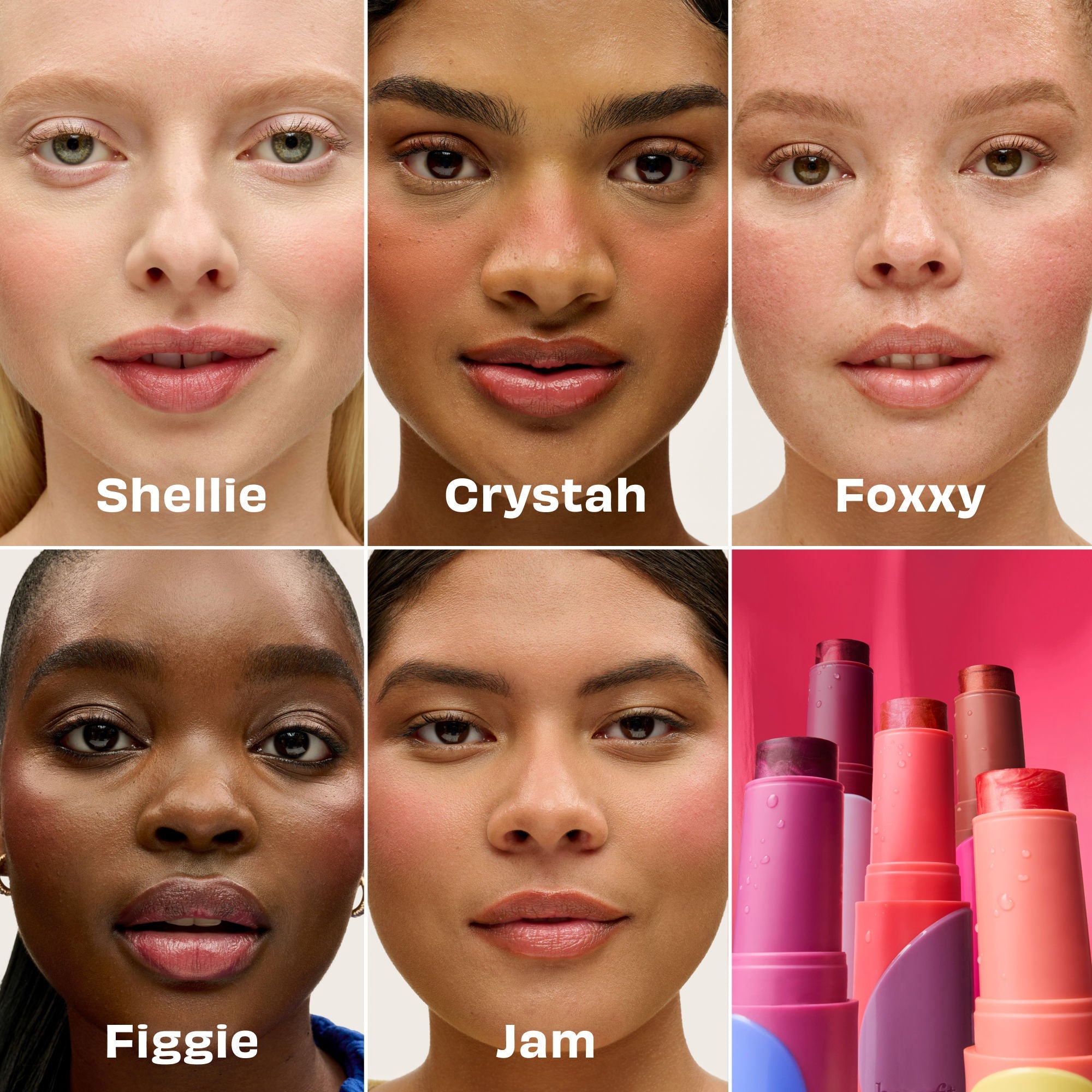 Benefit Cosmetics Juice Stick Dewy Gel Blush - Figgie Cool Purple-Pink, 8g