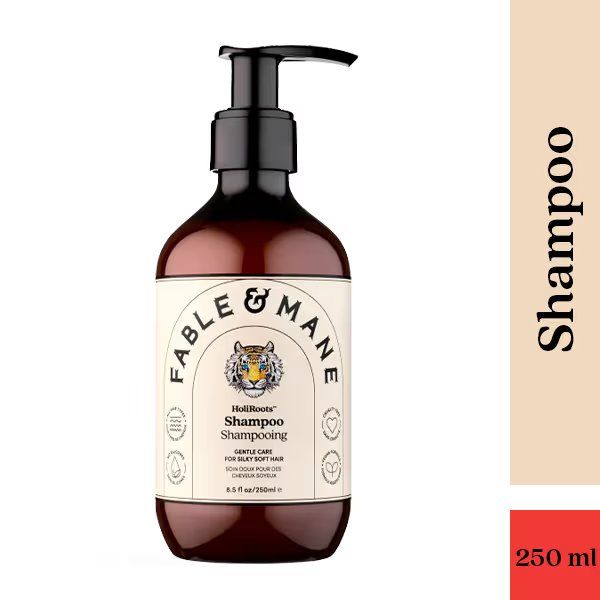 Fable & Mane HoliRoots Hydrating Shampoo With Coconut Oil & Aloe Vera, 250ml, Buy from Indicrest