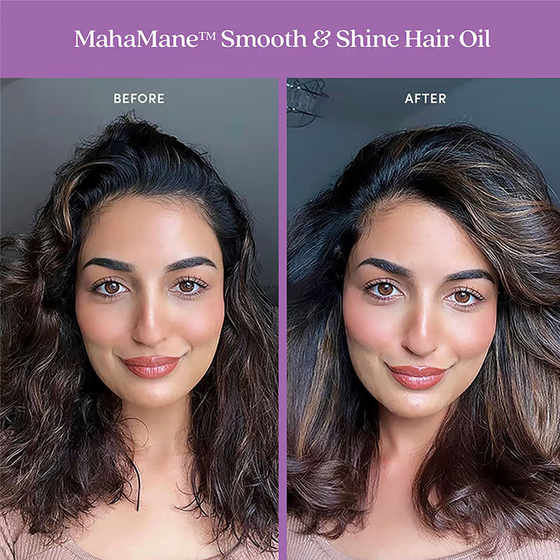 Fable & Mane Mahamane Smooth & Shine Hair Oil, 14.4ml