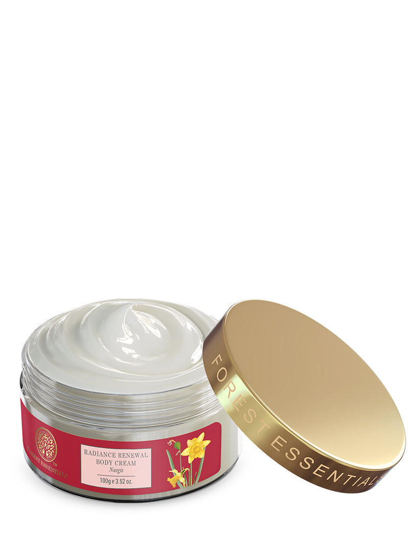 Forest Essentials Radiance Renewal Body Cream rgis - For Dry Skin Repair, 100 g