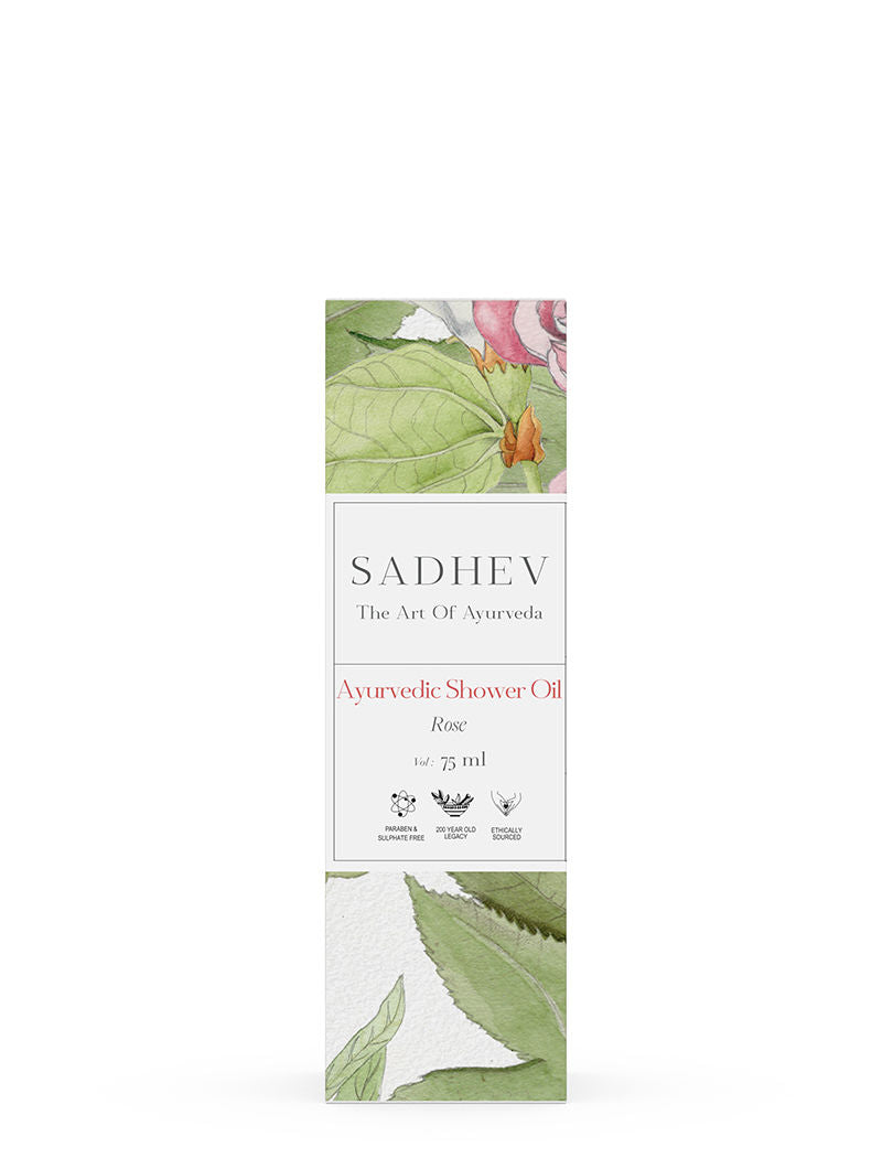 SADHEV Rose Shower Oil, 75ml