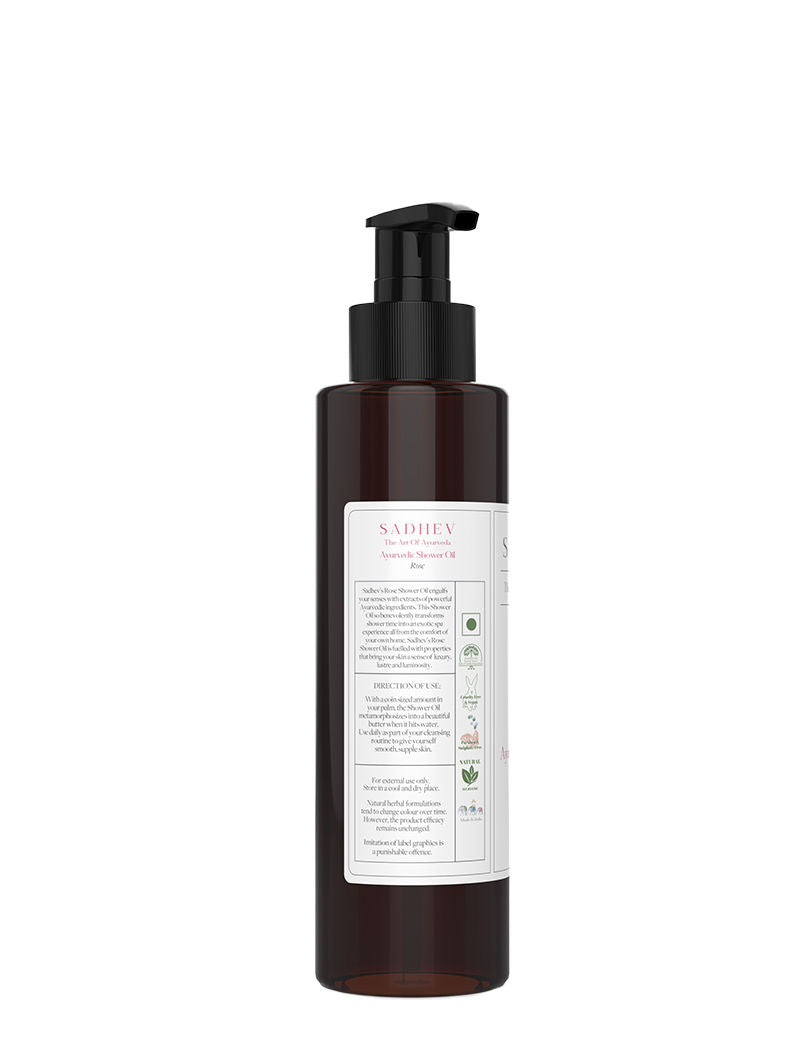 SADHEV Rose Shower Oil, 200ml