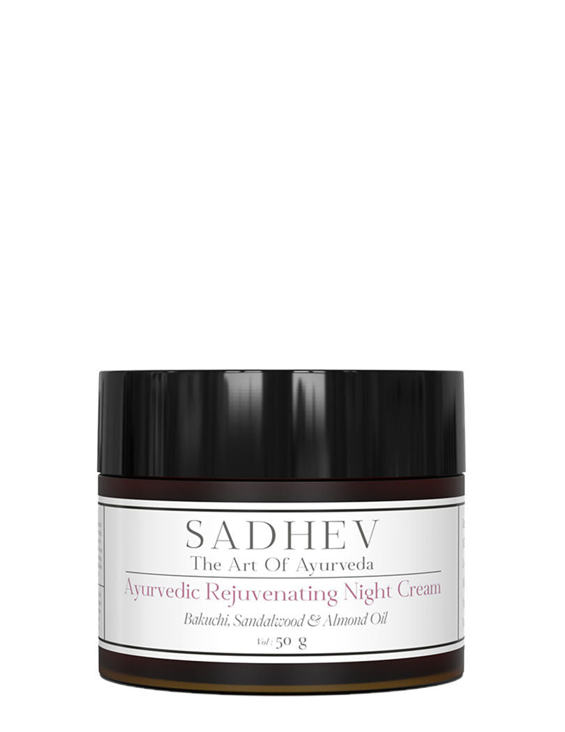 SADHEV Ayurvedic Rejuvenating Night Cream, 50gm, Buy from Indicrest