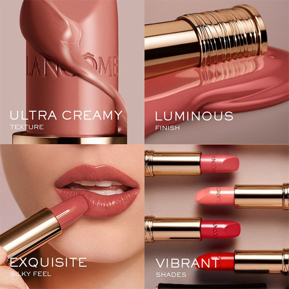 Lancome L' Absolu Rouge Cream Hydrating Luxury Lipstick For Her - 238 Si Seulement, 3.4g