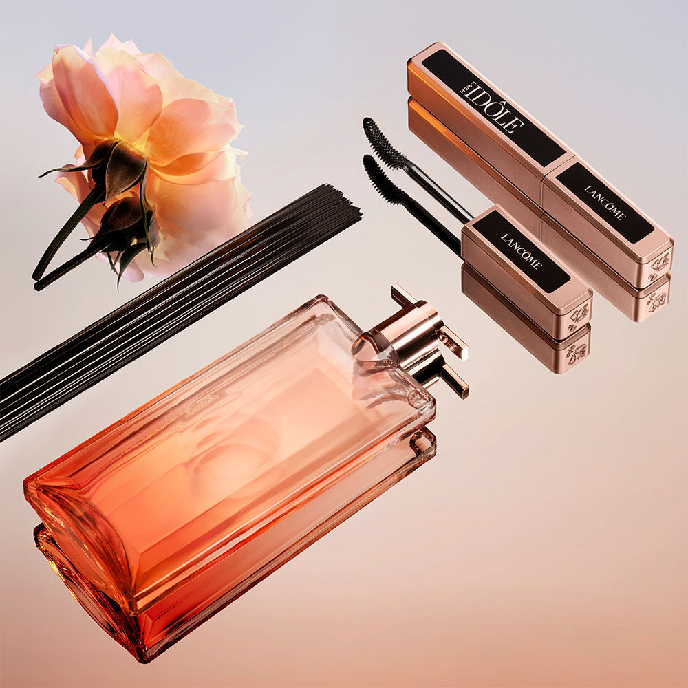 Lancome Lash Idole Mascara For Her - 24H Wear, Volumanising and Lifting Effect, 8ml