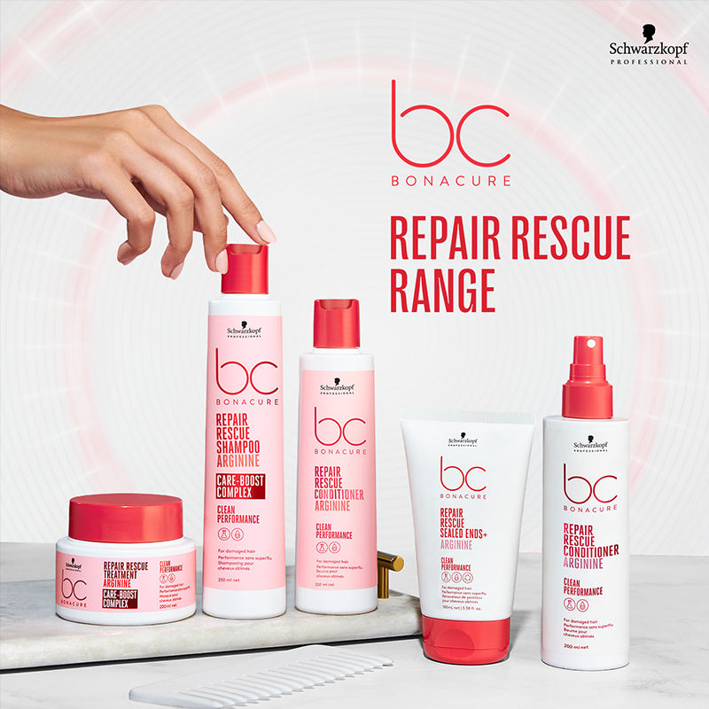 Schwarzkopf Professional Bonacure Repair Rescue Treatment With Arginine, 200ml Buy at Indicrest Image 14