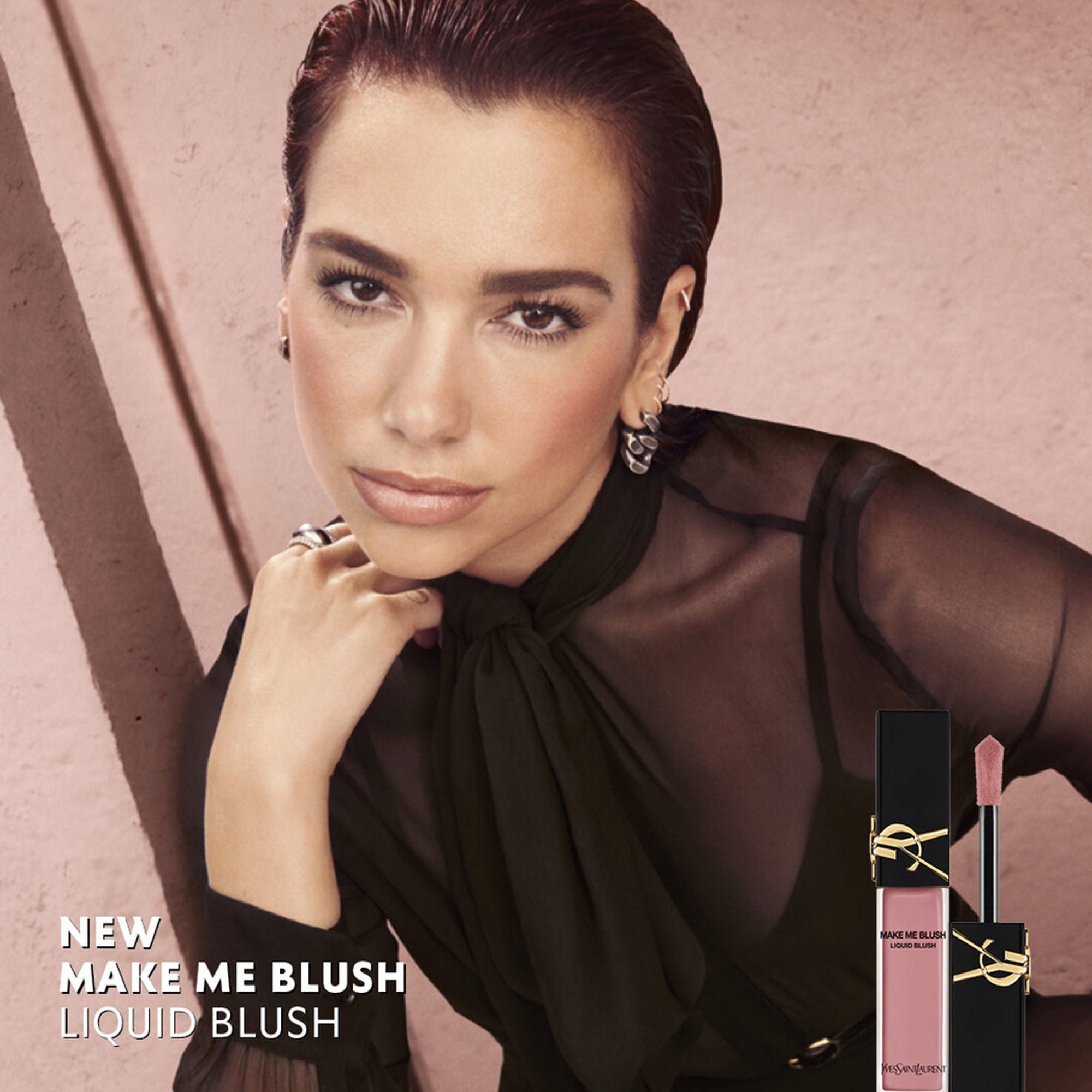 Yves Saint Laurent Make Me Blush Long-Lasting Liquid Blush -57 Coral Clash, 15ml