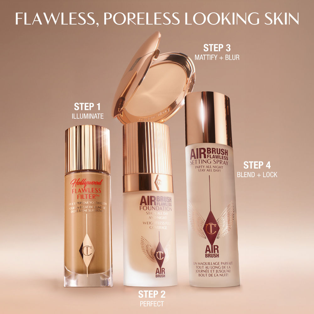 Charlotte Tilbury Airbrush Flawless Setting Spray Travel Size, 34ml