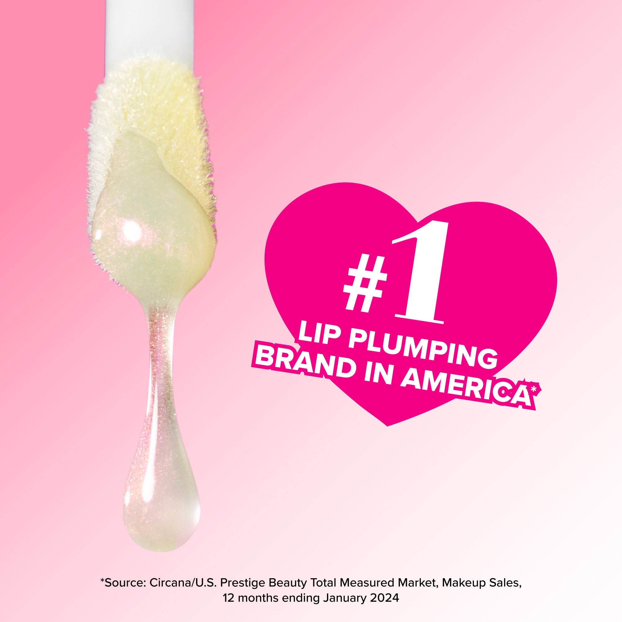 Too Faced Lip Injection Extreme Lip Plumper, Lip Gloss- Strawberry Kiss, 4gm