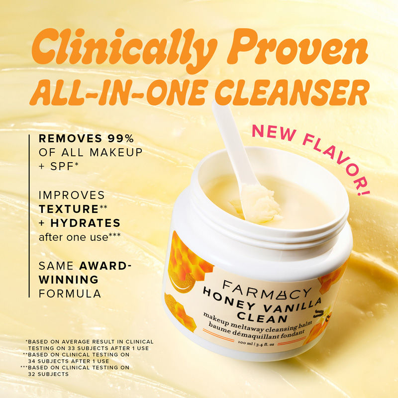 Farmacy Beauty Honey Vanilla Meltaway Cleansing Balm, 100ml