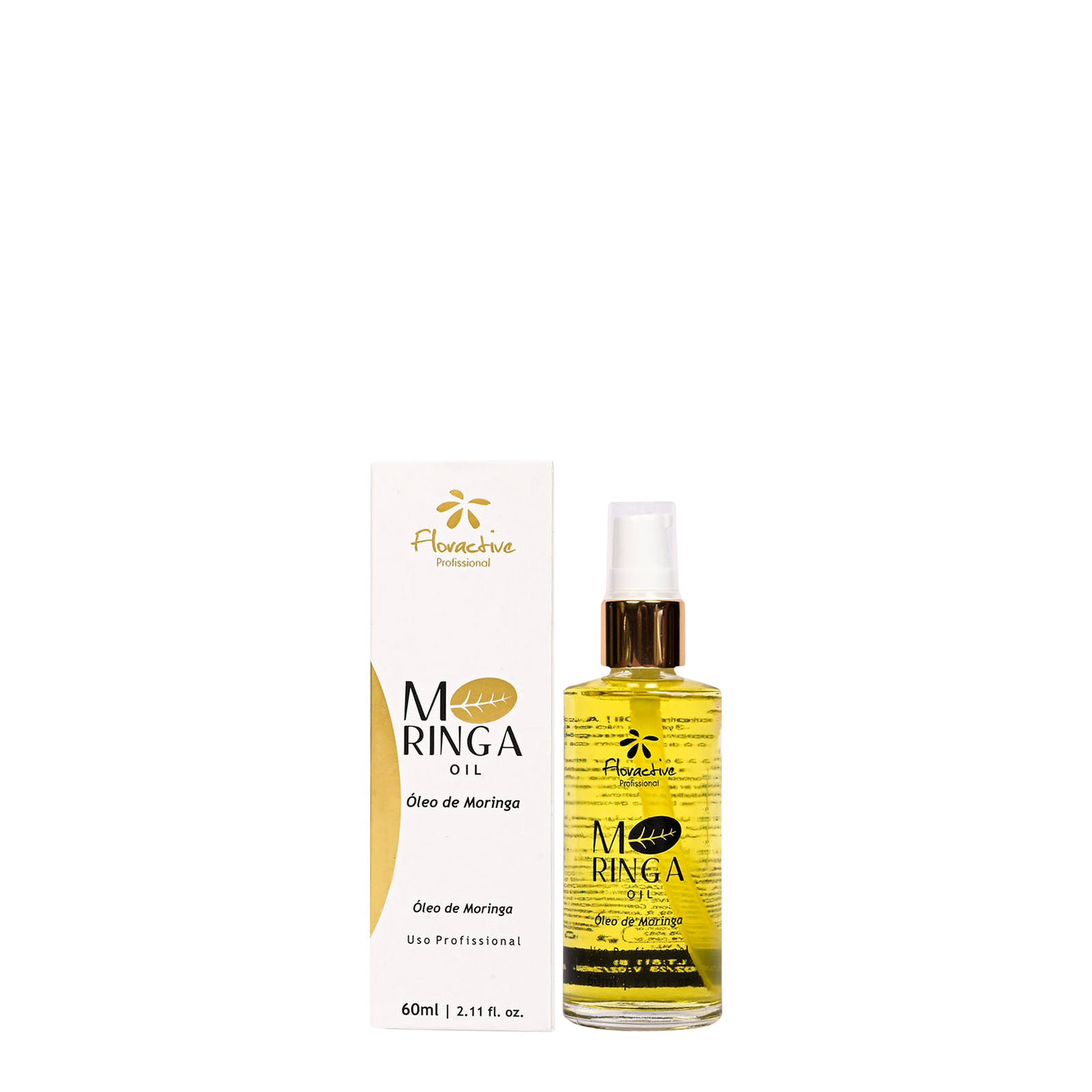 Floractive Profissional Moringa Oil 60ml | Nourishing Lightweight Hair Oil Buy at Indicrest